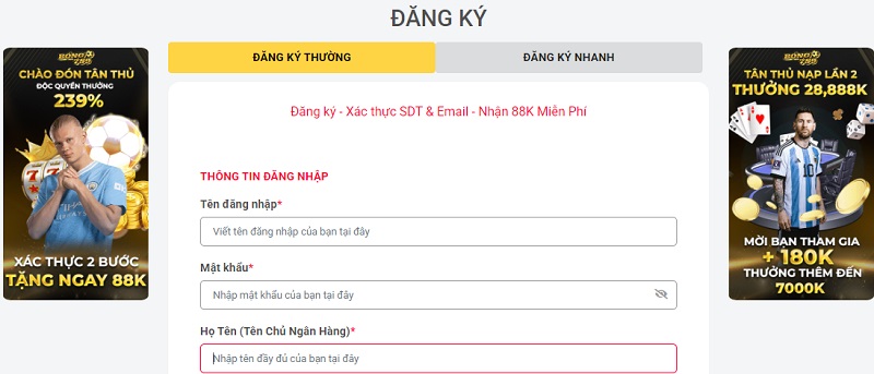 đăng ký bong789
